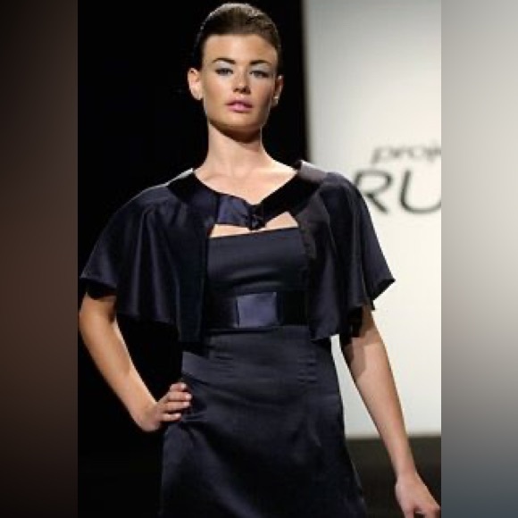 Banana Republic Wendy Pepper Limited Edition 4/200 Project Runway Dress-NWT - Picture 5 of 12